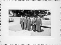 Shirley Orpha Smith with four other fellow graduates