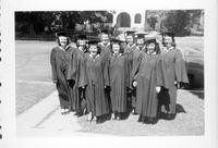 Shirley Orpha Smith and classmates