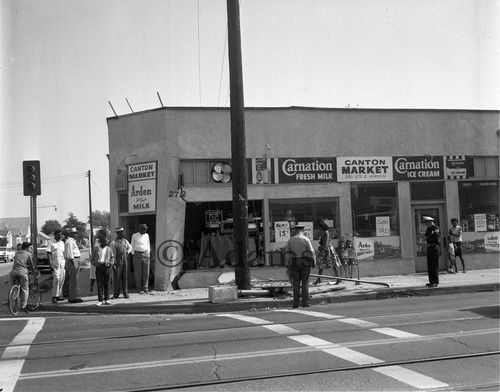 Accident, Los Angeles, 1964