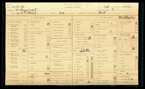 WPA household census for 916 W 9TH ST, Los Angeles