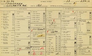 WPA household census for 1811 LUCRETIA, Los Angeles