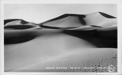 Sand Dunes, Death Valley, Calif