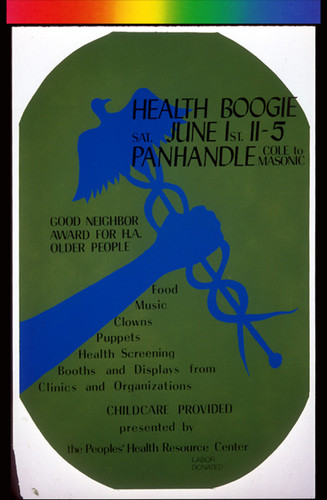 Health Boogie, Announcement Poster for