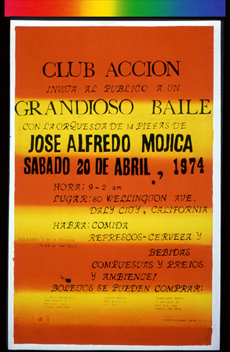 Grandioso Baile, Announcement Poster for