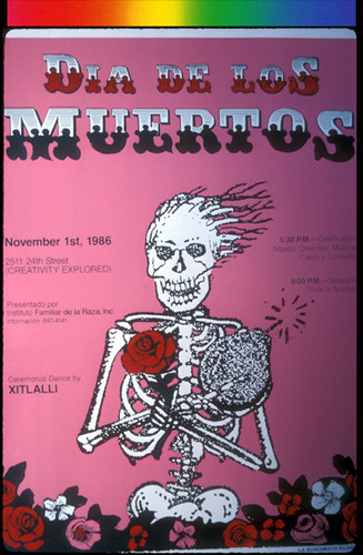 Dia de los Muertos, Announcement Poster for