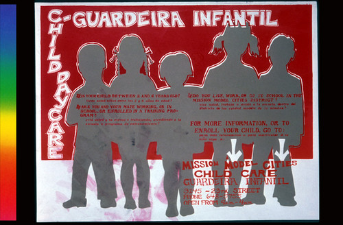 Poster for Childcare/Guarderia Infantil