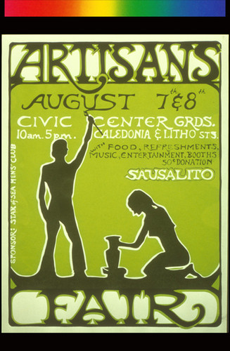 Artisans Fair, Announcement Poster for