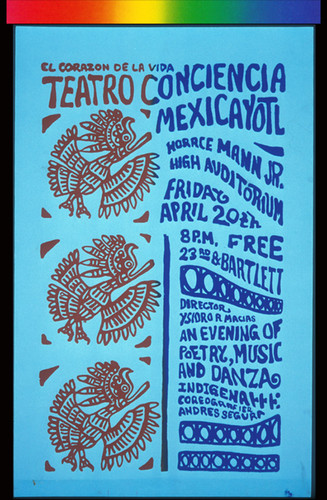 Corazon de la Vida, Announcement Poster for