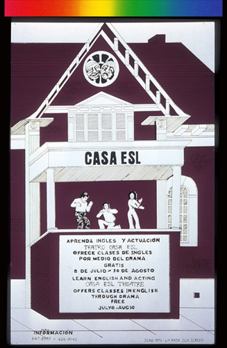 Casa ESL, Announcement Poster for