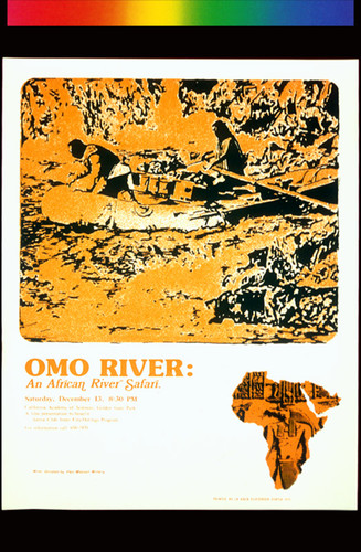 Omo River: An African River Sarari, Announcement Poster for