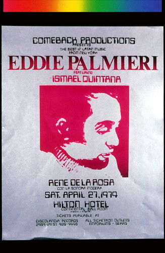 Eddie Palmieri, Announcement Poster for