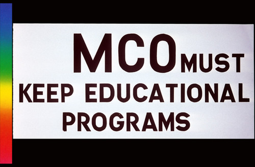 MCO Must Keep Educational Programs