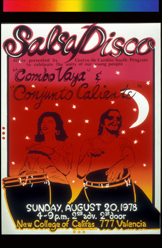 Salsa Disco, Announcement Poster for