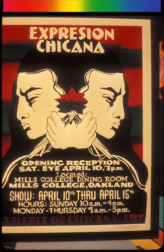 Expression Chicana, Announcement Poster for