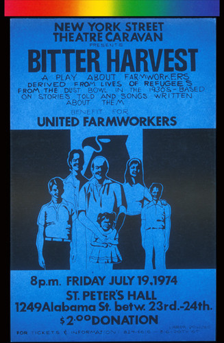 Bitter Harvest, Announcement Poster for