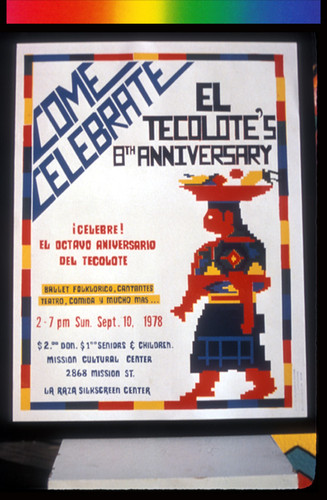 El Tecolote, Announcement Poster for