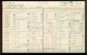 WPA household census for 423 W 99TH STREET, Los Angeles County