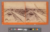 Wadsworth, Big Bend of Truckee River [California]. Washoe Range in distance. Watkins' Pacific Railroad. 1870