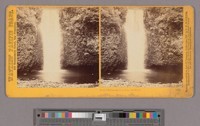Lower Multnomah Fall, Columbia River [Oregon]. Watkins' Pacific Coast. 1867