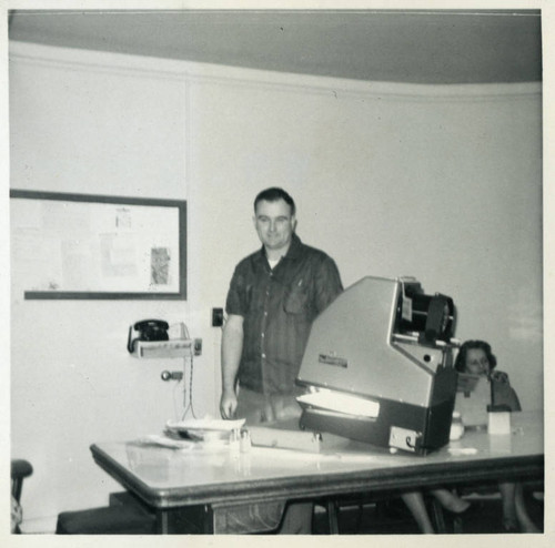 1965, Old Post Office building, Staff Association Meeting