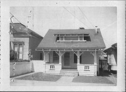 Home of Lucien Benoit, Petaluma, California, 1956