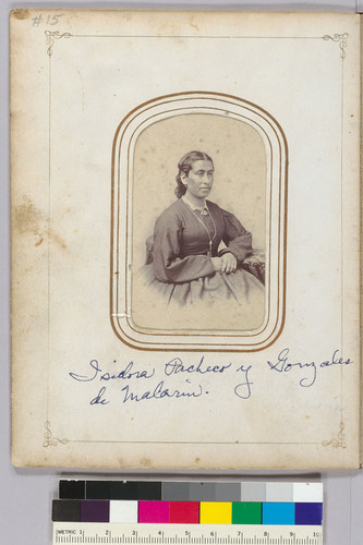 Isidora Pacheco y Gonzales de Malarin