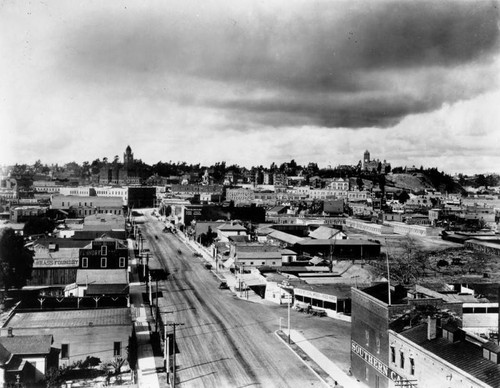 View of Los Angeles before 1900