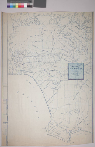 City of Los Angeles : city limits as at end of year 1875