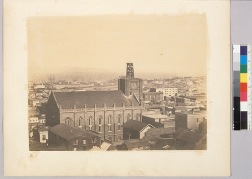 View over the City, containing the portions between California and Bush streets