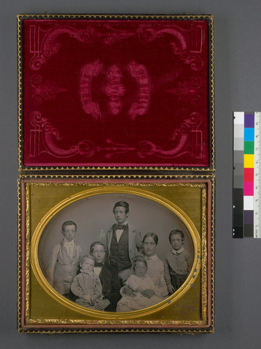 [Seven members of the Duchow family of Salem, Mass., including Johann Carl Duchow and son John Charles Duchow.]