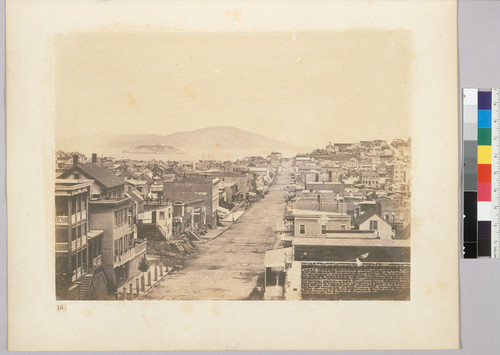 View down Stockton street