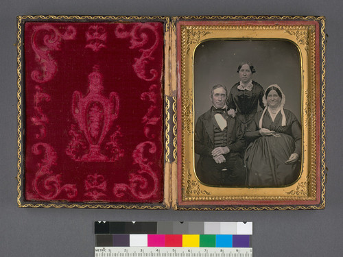 [Samuel Tuck and his wife and adult daughter, Elizabeth.]