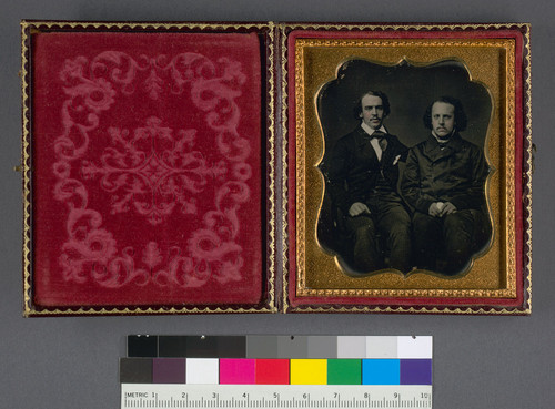 [Two unidentified men, apparently brothers.]