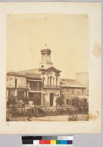 Monumental Engine house, on the Plaza