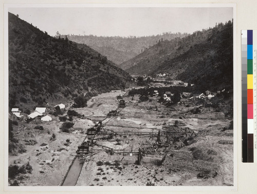 [Kennebec, Wildcat, Willow, and Hoosier Bars, Middle Fork, American River. (Later copy photo only.)]