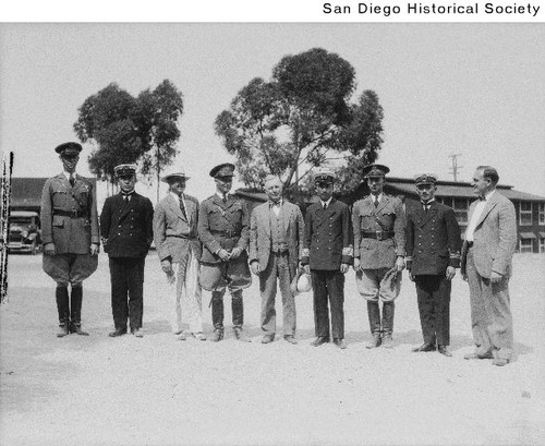 U.S. and Japanese military men and civilians gathered for Know San Diego Day