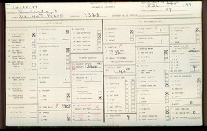 WPA household census for 1327 W 40TH PLACE, Los Angeles County