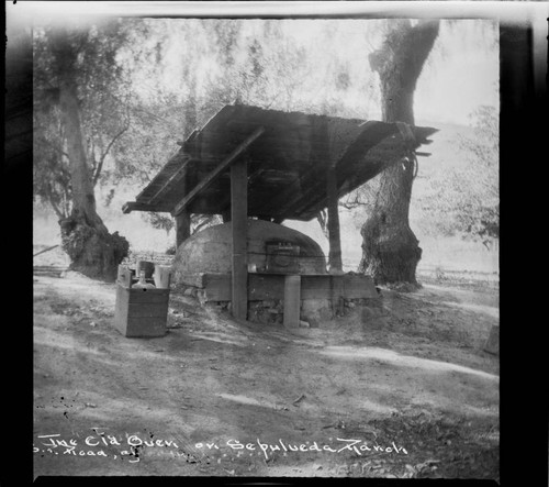 The old oven on Sepulveda Ranch, S.P. Road