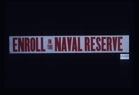 Enroll in the Naval Reserve