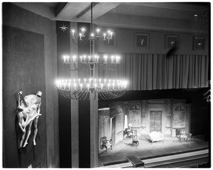 Huntington Hartford Theater (opening of Helen Hayes in "What Every Woman Knows"), 1954