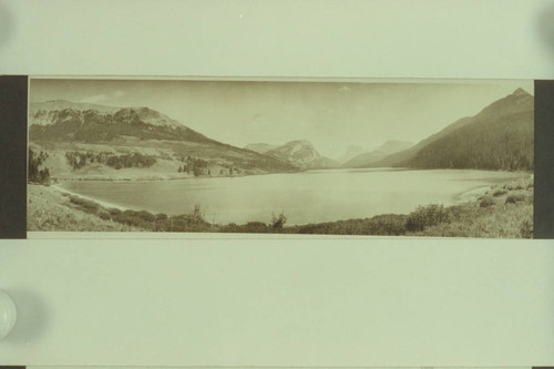 Green River Lake, Wyoming [photo reverse: one of the sources of the Green]