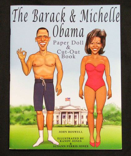 barack and michelle obama dolls
