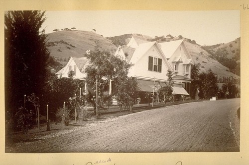 Wm B's [i.e. William Babcock's] House, San Rafael. 1882