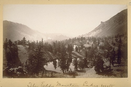 The Eddy Mountain Lakes, 8,000 ft. 1882