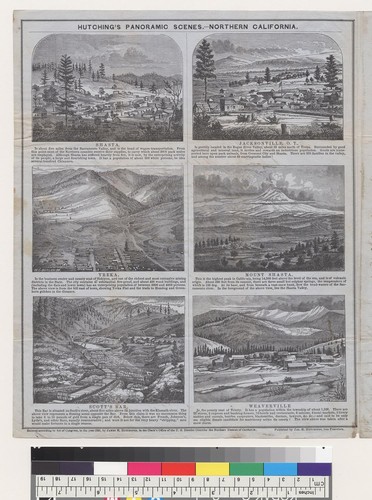 Hutchings' panoramic scenes, Northern California [and Oregon]