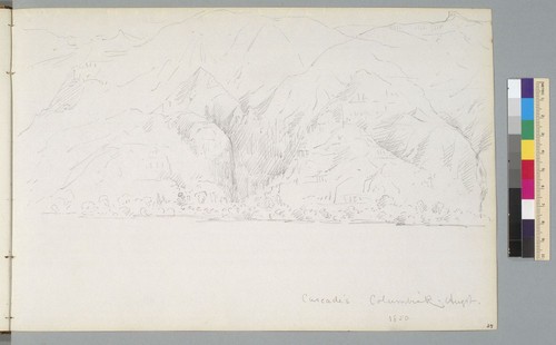 [Cascade Mountains, Columbia River, August 1850, Oregon/Washington]