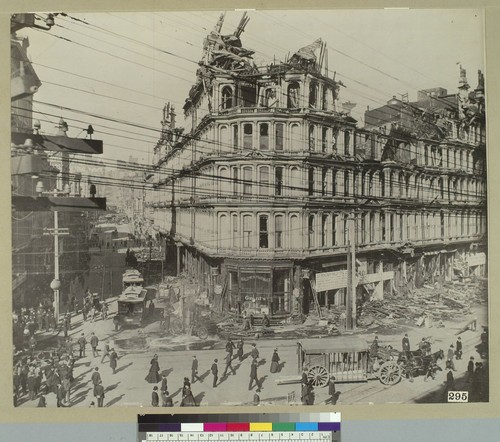 Baldwin Hotel fire, Nov[ember] 23, 3:25 A.M., 1898 [San Francisco, California]