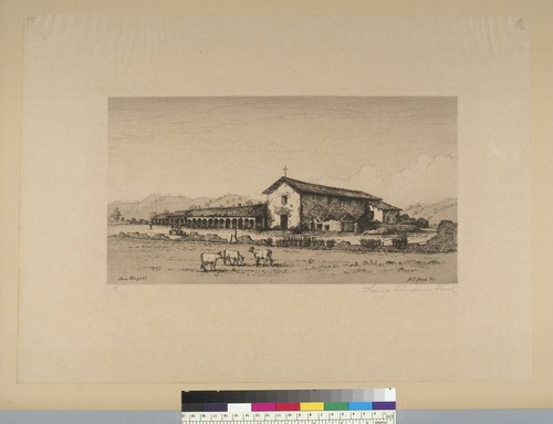 [View of Mission San Miguel Arcangel, San Miguel, California]