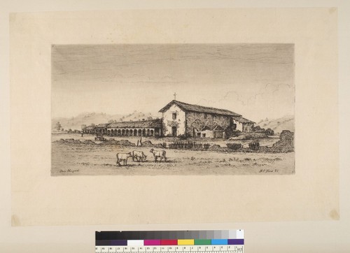 [View of Mission San Miguel Arcangel, San Miguel, California]