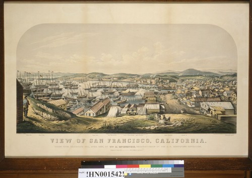 View of San Francisco, Calif[ornia]: taken from Telegraph Hill, April 1850